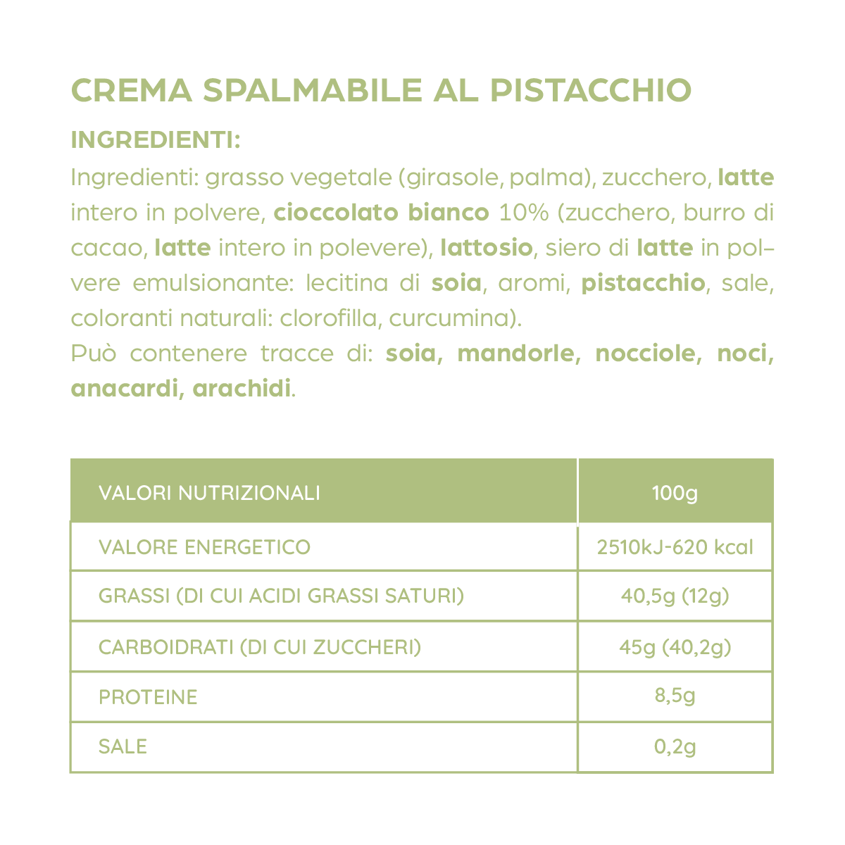 Crema al Pistacchio