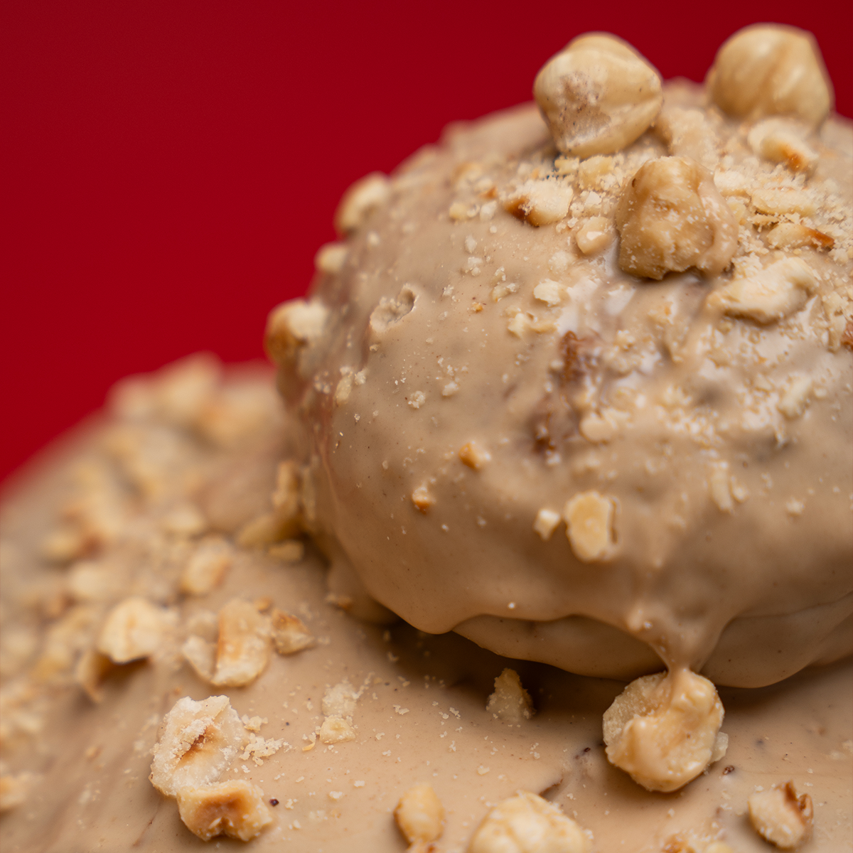 Panettone con crema alla nocciola