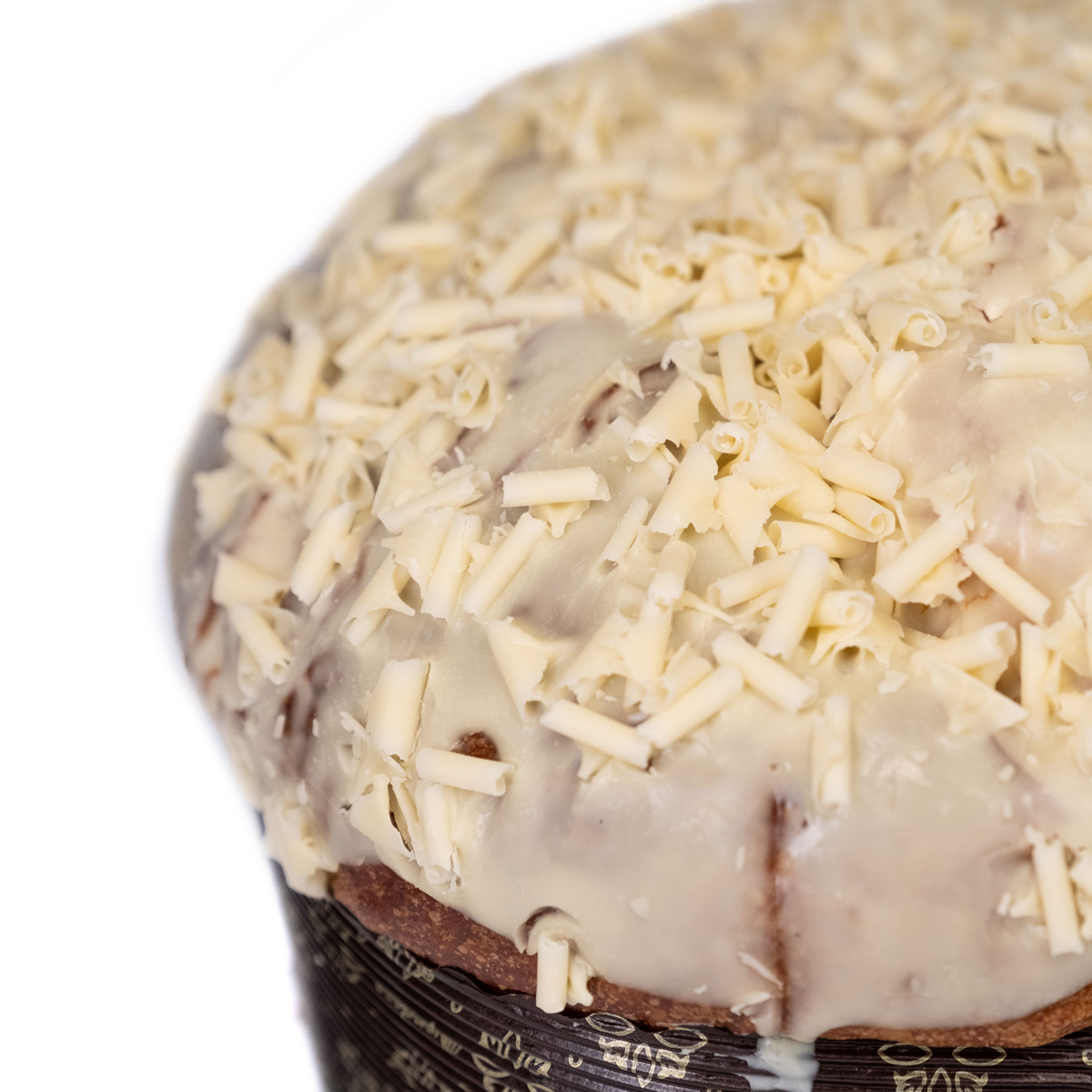 Panettone al cioccolato bianco e agrumi di Sicilia